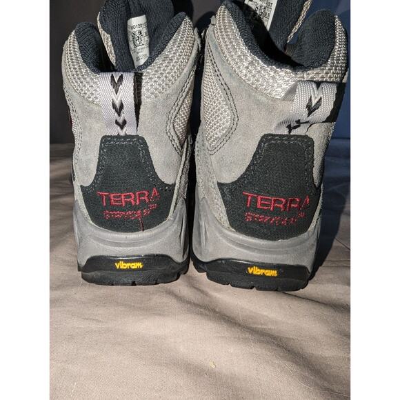 New Balance Womens 6 Hiking Boots 1201 Terra Stryder Ankle Lace Up Gray - Picture 7 of 10